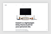 Kobalt Theme - Kirby CMS, a Templates & Theme by yordanoff (Thumbnail 7 of 7)