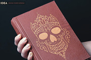 100 Decorative Vector Skulls, a Decorative Illustration by pixaroma (Thumbnail 30 of 37)