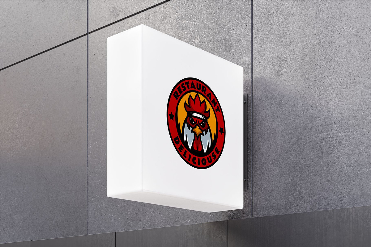 Chicken Mascot Logo Design, a Branding & Logo Template by Artnivora.Std (Photo 3 of 3)