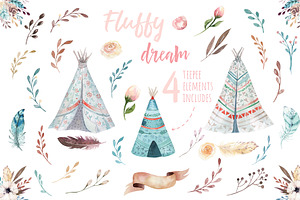 Fluffy Dream. Boho Collection