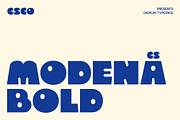 CS Modena – Bold Font, a Sans Serif Font by Craft Supply Co. (Thumbnail 1 of 8)