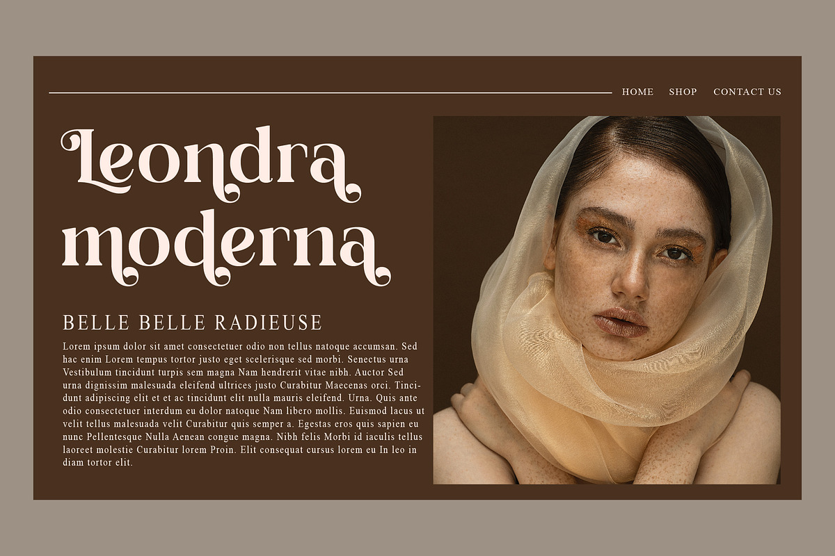 Dalime Stylish Modern Serif Font, a Serif Font by Storytype Studio (Photo 10 of 15)