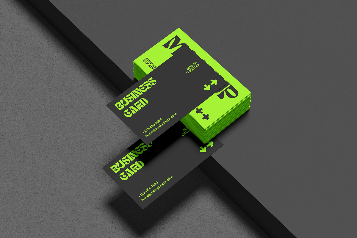 Professional Business Card Mockup, a Product Mockup by AKMAL STUDIO (Photo 3 of 5)