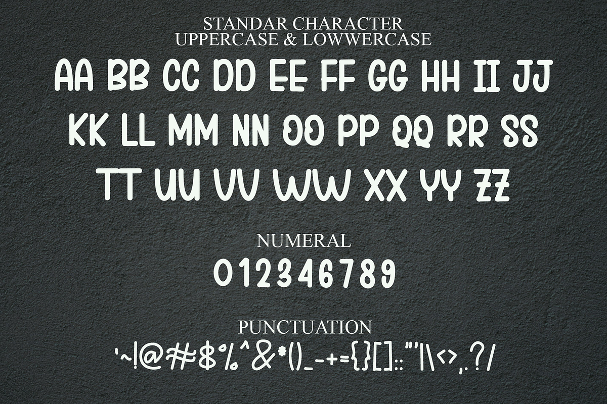 Tumbles Frebies, a Sans Serif Font by FreshTypeINK (Photo 3 of 8)