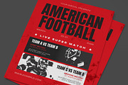 Amercian Football Flyer, a Flyer Template by graphicook (Thumbnail 2 of 3)