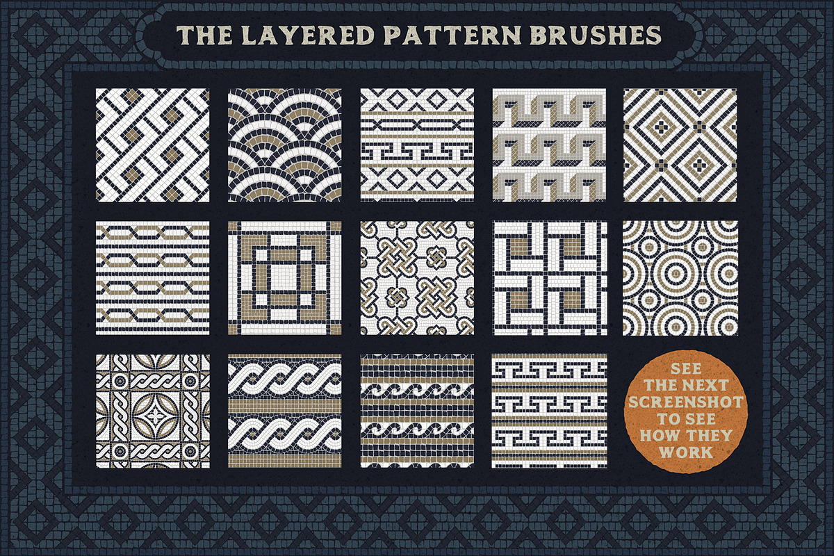 Mosaic Maker - Procreate, a Brush Add-On by The Artifex Forge (Photo 8 of 12)