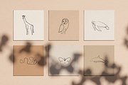 Animals - One Line Drawings, an Animal Illustration by Delightful Design (Thumbnail 8 of 9)