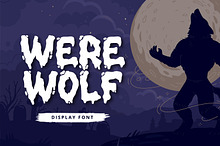 Werewolf - Display Font