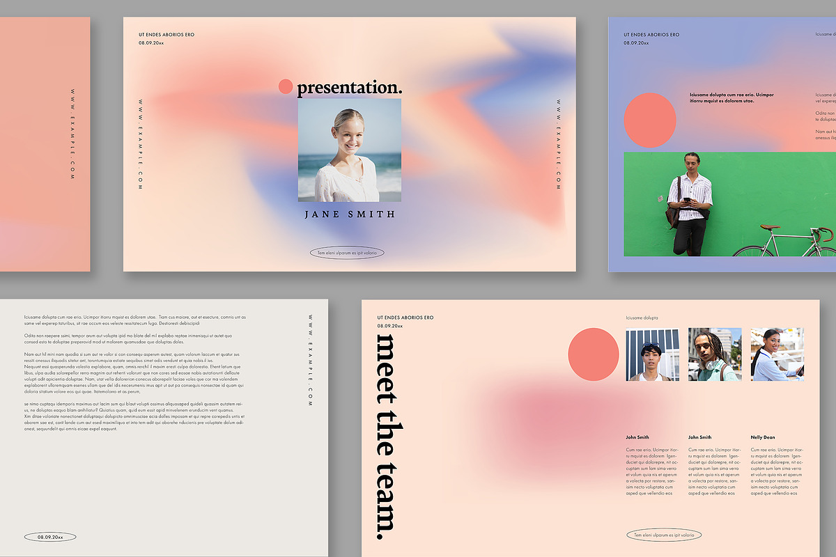 Presentation Layout, a Presentation Template by wavebreak