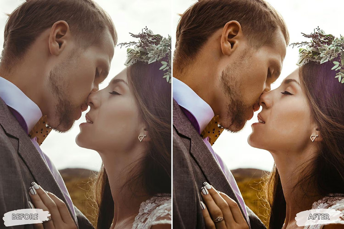 10 Bohemian Love Lightroom Presets, a Preset Add-On by LucaTheme (Photo 5 of 9)