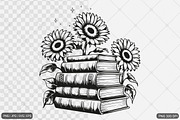 Sunflower SVG PNG Design Bundle, an Illustration by Actual Pixel (Thumbnail 28 of 30)