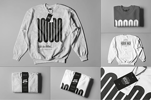 Crewneck Sweater Mock-up, a Hoody Mockup by BLISS DESIGN