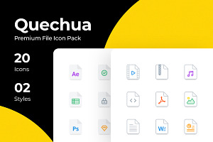 Quechua Premium File Icons Pack