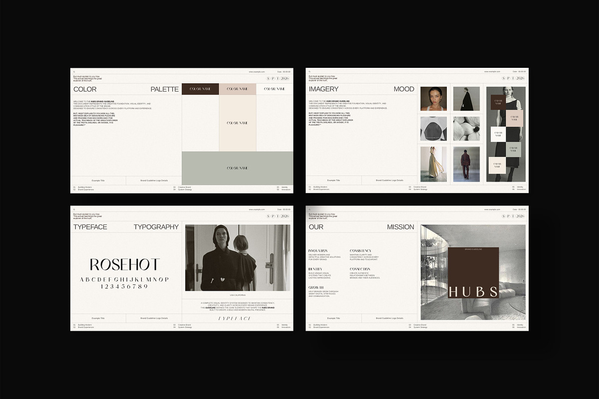 HUBS Brand Guideline, a Presentation Template by SparkPro (Photo 10 of 12)