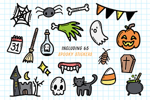 The Halloween Sticker Pack