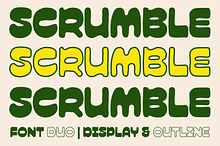 Scrumble | Playful Handwritten Font