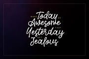 Rose Colored - Handwriting Script, a Script Font by Letterhend Studio (Thumbnail 9 of 9)