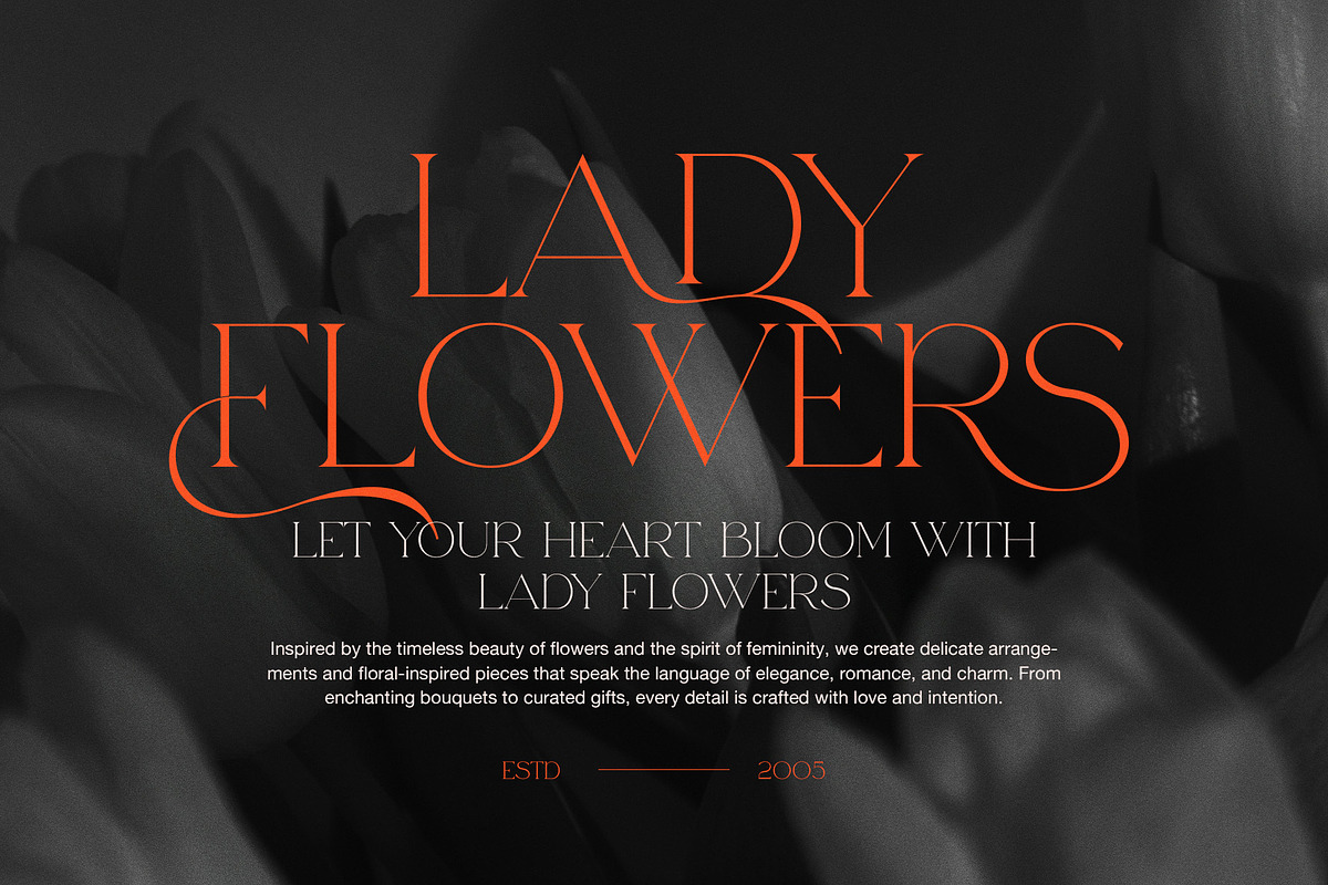 The Harid Elegant Serif Font, a Serif Font by Elegant Font (Photo 3 of 8)