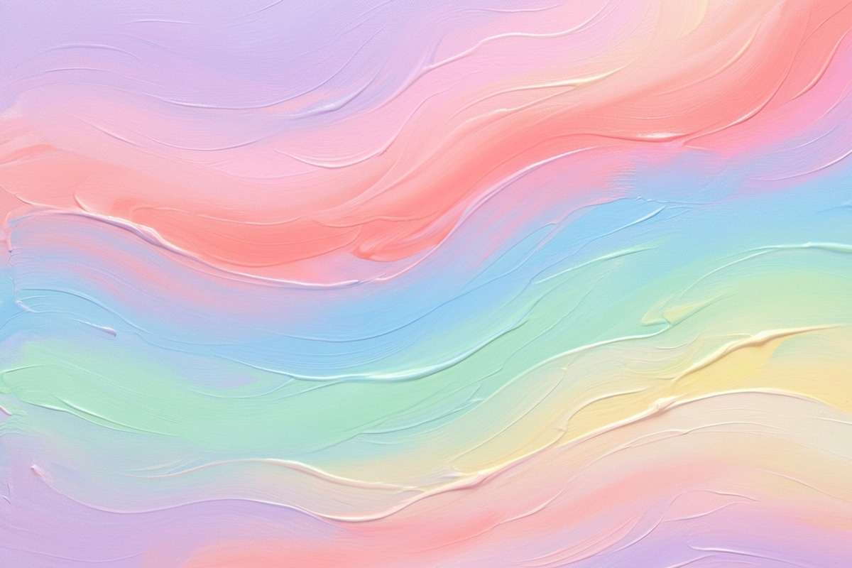 Pastel Acrylic Paint Gradient, a Background Graphic by Rizenight (Photo 6 of 6)