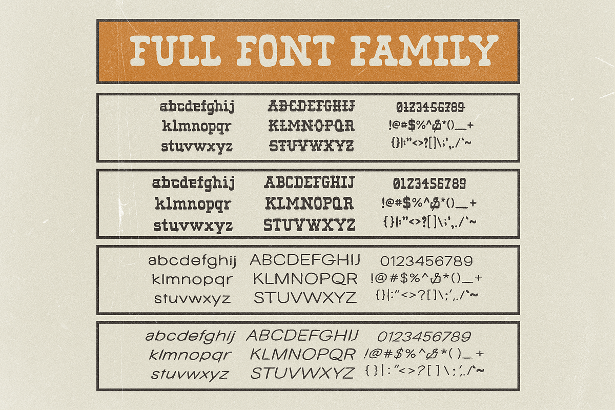 Piggy Bank Vintage Font Bundle, a Slab Serif Font by Dynamo Ultima (Photo 13 of 14)