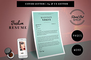 Fashion Forward Resume 5 Pack, a Resume Template by Stand Out Shop (Thumbnail 5 of 7)