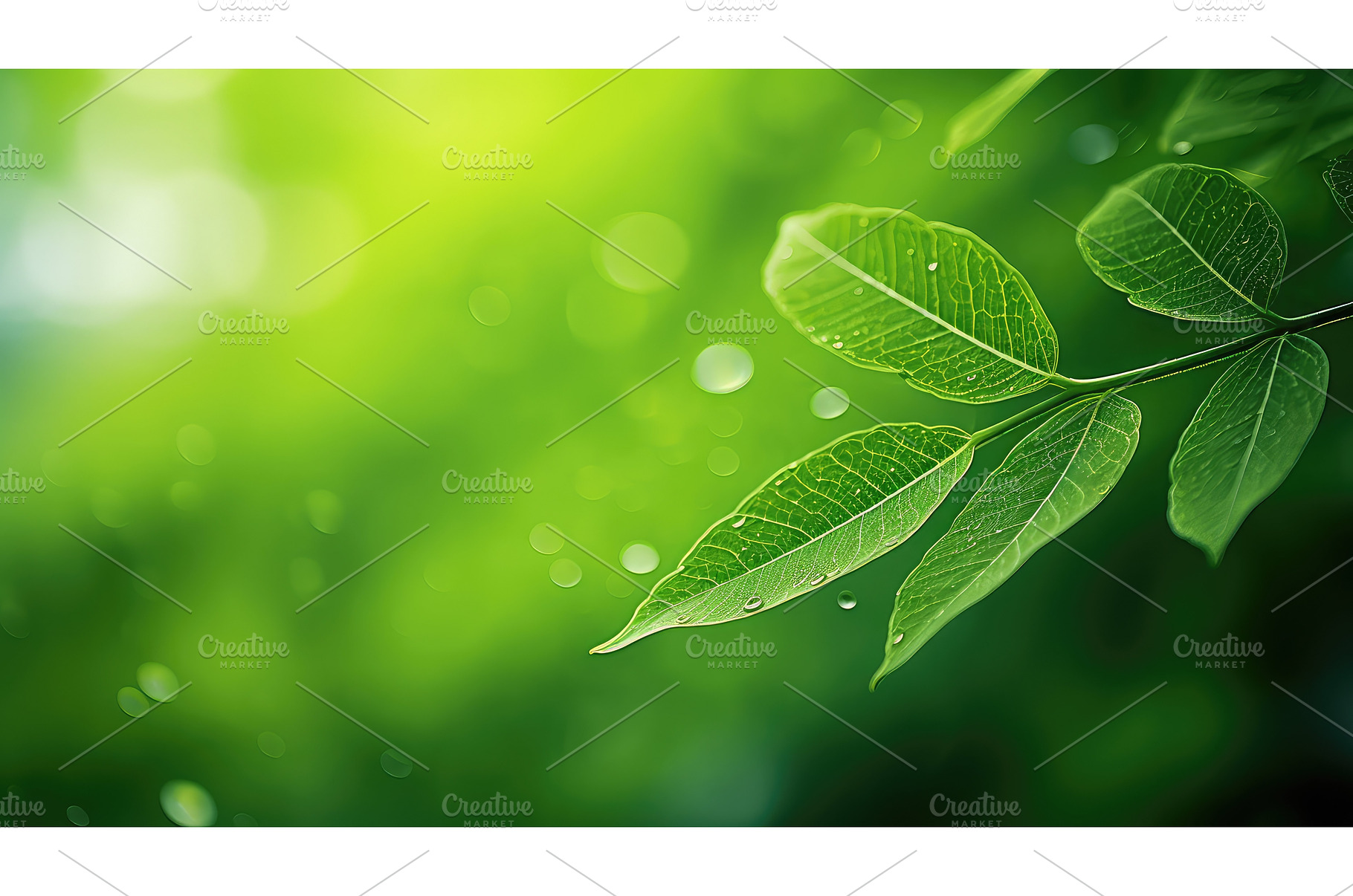 landscape grass green background ai, a Nature Photo by pikepicture