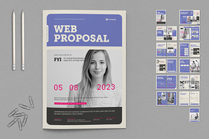 Proposal Vol. 48, a Brochure Template by TypoEdition