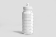 Sports Bottle Mockup, an Advertising Mockup by Templeste (Thumbnail 2 of 2)