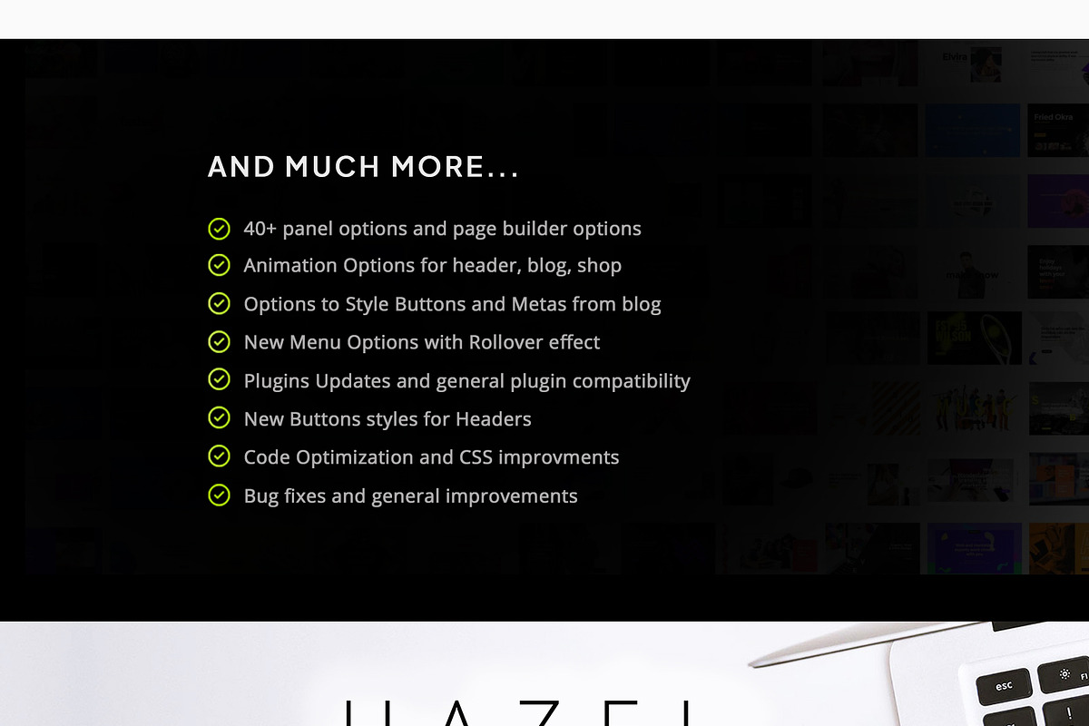 Hazel - Minimalist WordPress Theme, a WordPress Template by treethemes (Photo 4 of 5)