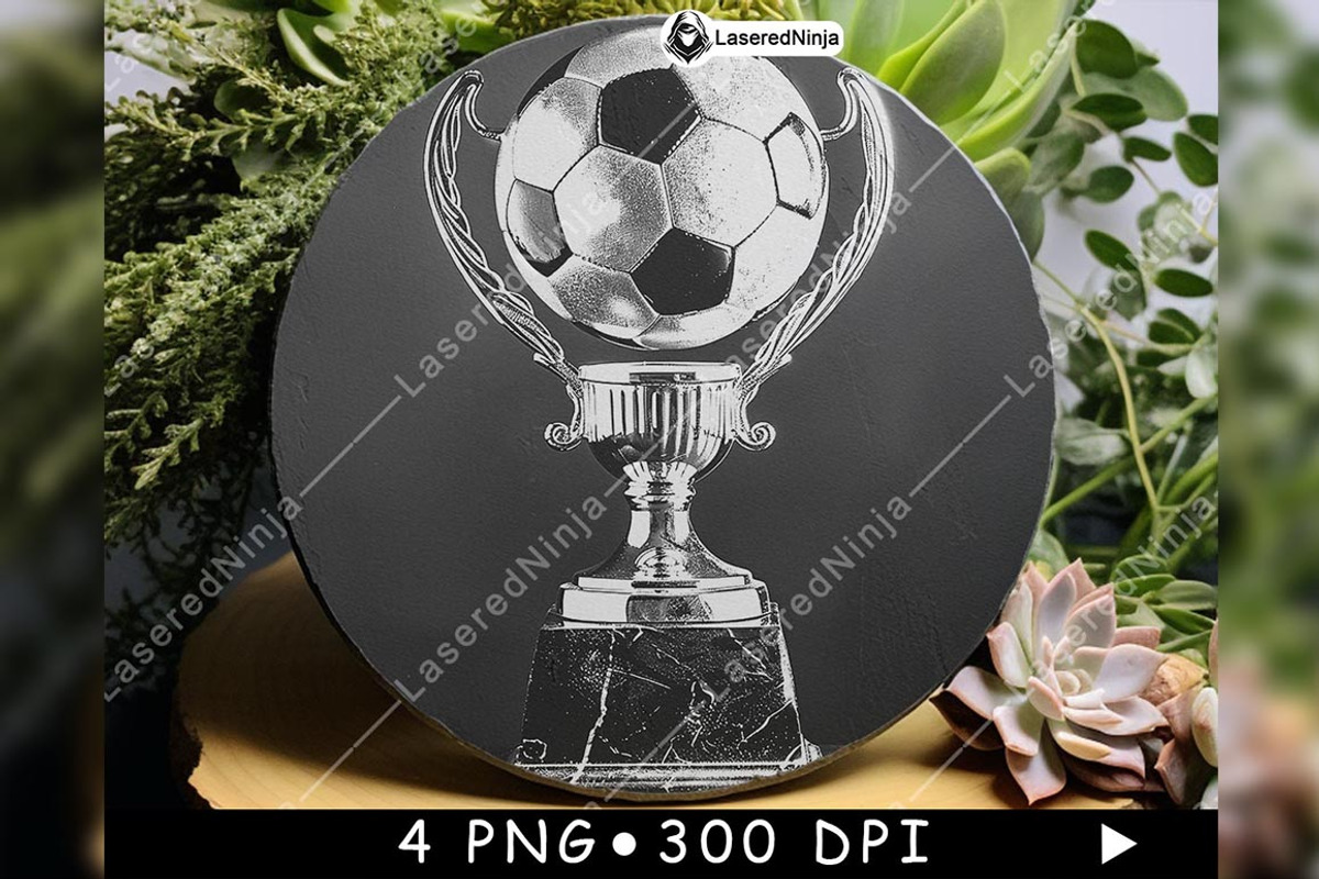 Football Trophy Soccer Ball Prize, a Background Graphic by LaseredNinja (Photo 2 of 7)