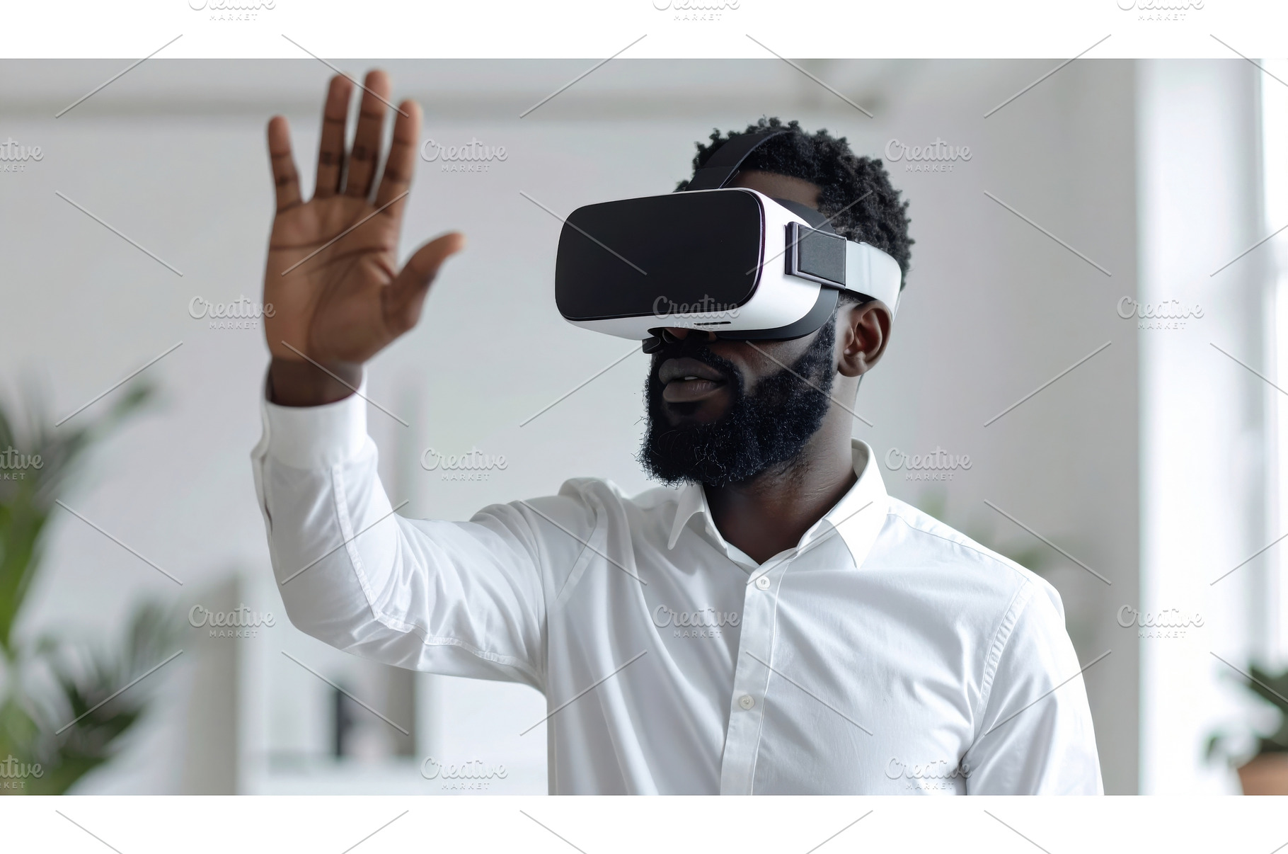 A man using a virtual reality, a Technology Photo by Igor Tichonow