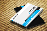 Corporate Business Card CM093, a Business Card Template by annozio (Thumbnail 3 of 4)
