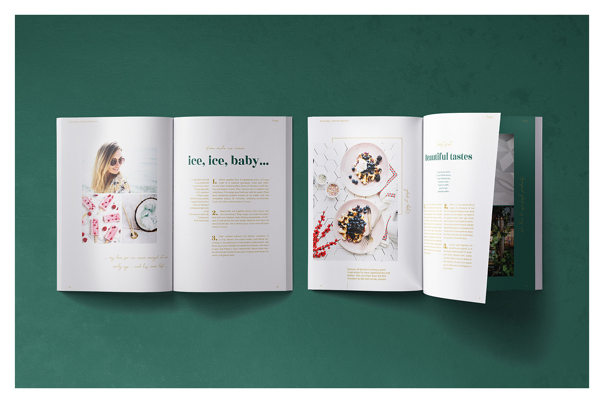 Magazine Duo Pack / CANVA, INDD, a Magazine Template by Mirazz (Photo 8 of 16)