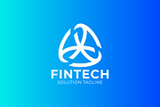Fintech Blockchain Crypto Technology, a Branding & Logo Template by Signatoro (Thumbnail 4 of 4)