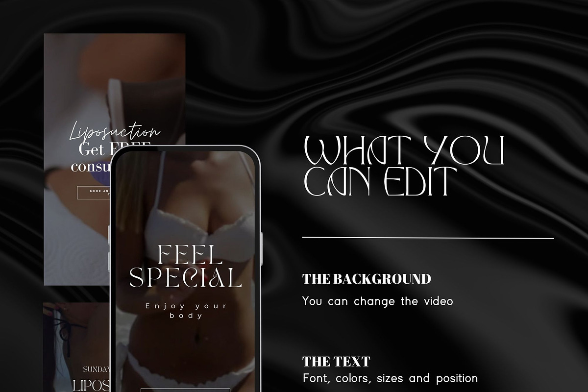 Body Contouring Instagram Video Reel, a Social Media Template by design4social (Photo 7 of 9)