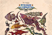 Strange Underwater, an Animal Illustration by Ink Stories (Thumbnail 2 of 20)