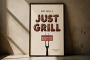 Steakhouse Font, a Sans Serif Font by Handmadefont (Thumbnail 3 of 14)