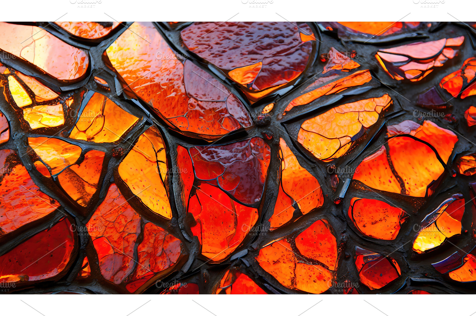 An intricate stained glass pattern, an Arts & Entertainment Photo by Igor Tichonow
