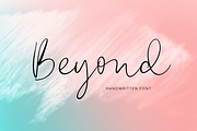 Beyond, a Script Font by Larin Type Co. (Thumbnail 1 of 7)