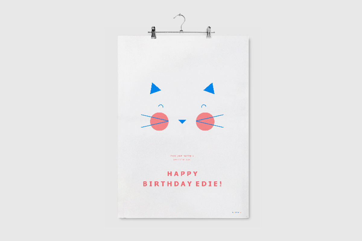 meow birthday party bundle, an Invitation Template by backdropshop.co