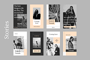 Canva Stories + Posts, a Social Media Template by uispot (Thumbnail 2 of 3)