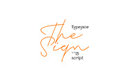 The Sign Typeface, a Handwritten Font by Saystype (Thumbnail 1 of 6)