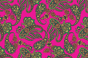 Textile paisley seamles pattern, a Pattern Graphic by antalogiya (Thumbnail 4 of 4)