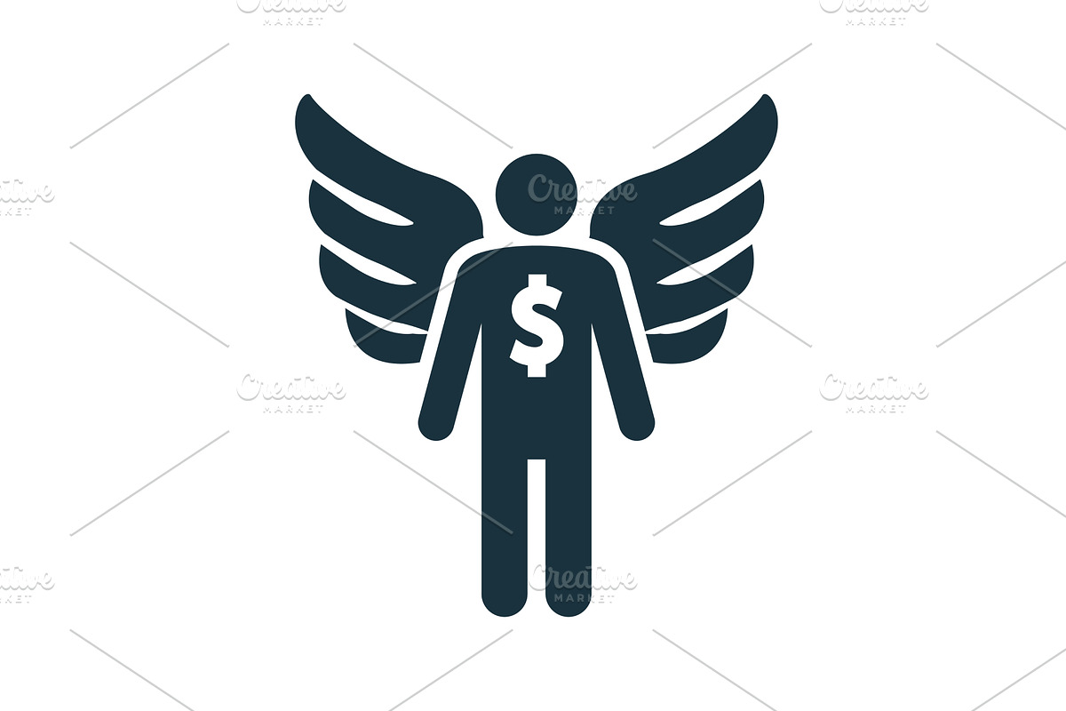 Business angel investing in startup, an Object Illustration by Aimagenarium@gmail.com