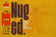 Nuged, a Sans Serif Font by Linecreative (Thumbnail 7 of 7)
