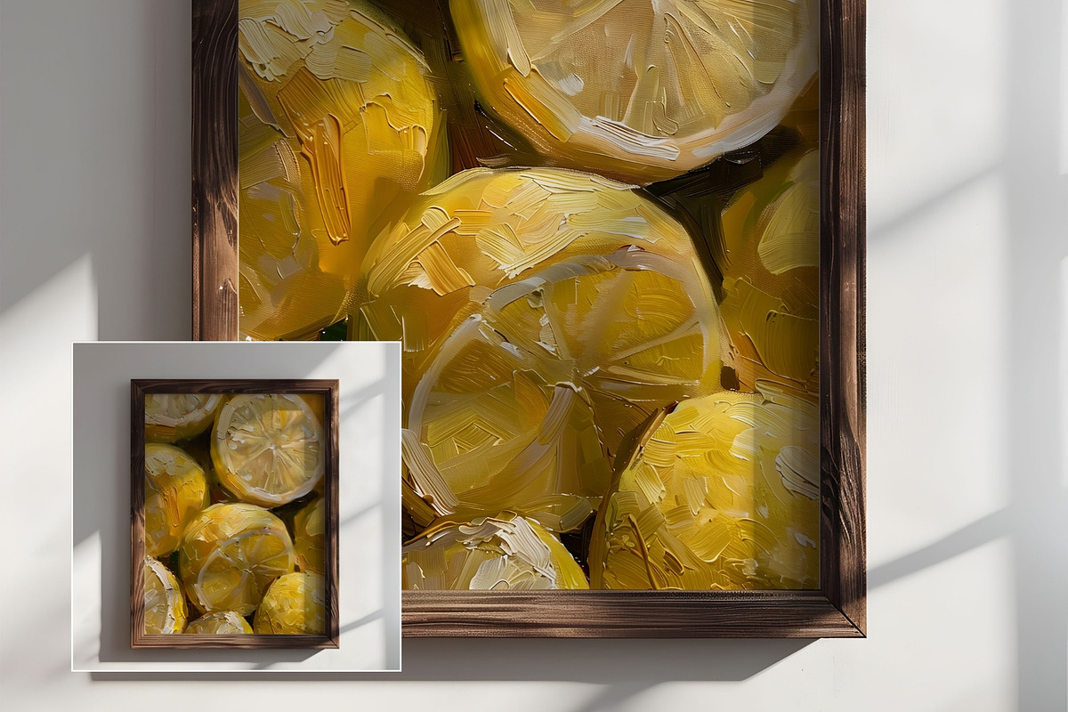Dark Wooden Frame Mockup FR-MI-07, a Household Mockup by Callistemon Creative (Photo 8 of 9)