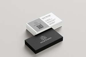 Business Card, a Business Card Template by Oskar Wantopi