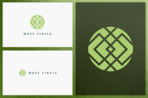 20 Circle Geometric Logos - Filled