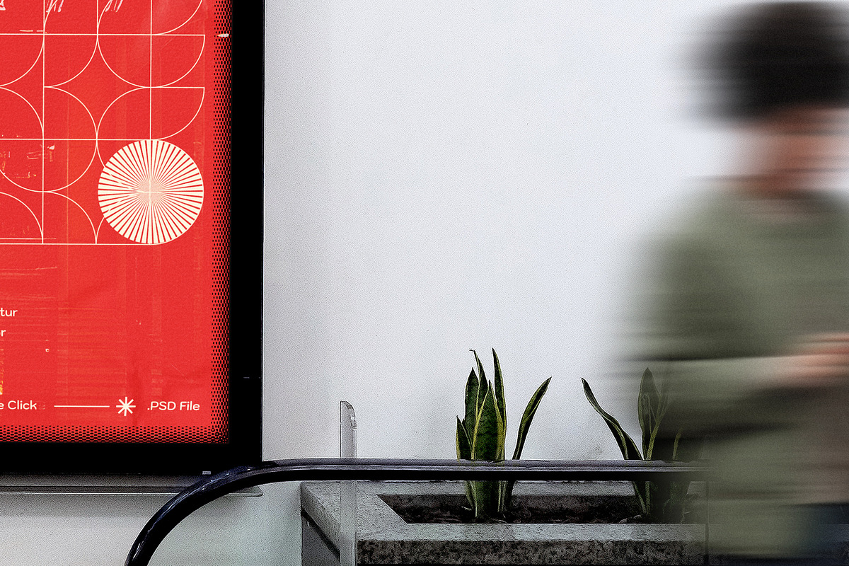 Shopping Mall Billboard Mockup, an Advertising Mockup by smishura (Photo 3 of 3)