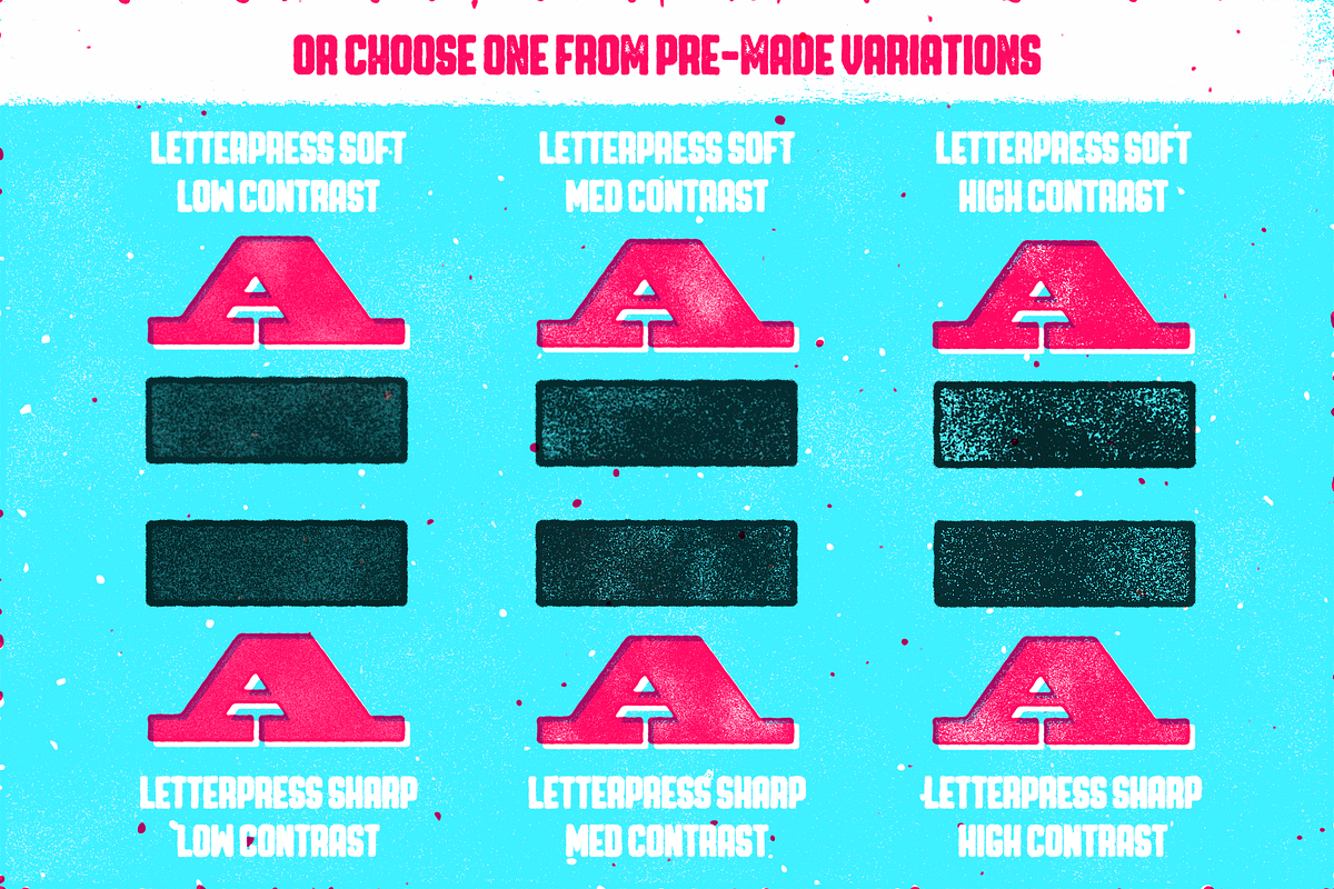 King of Prints • Smart texturing, an Action Add-On by Vintage Voyage Supply (Photo 6 of 9)